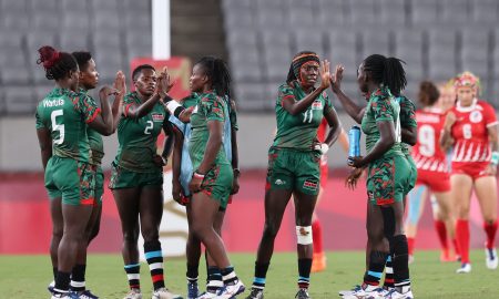 Kenya Lionesses in a past Olympic event. Photo Courtesy/World Rugby