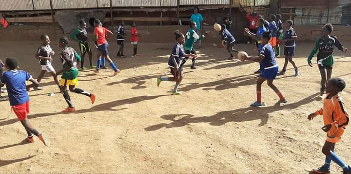Kibera Golden Stars in training. Photo Courtesy/Mercy Migongo