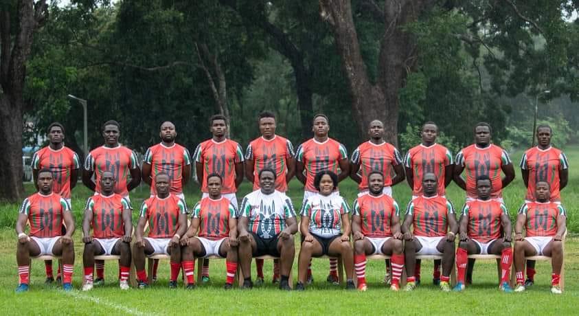 Kenya Rugby League National Team. Photo Courtesy/KRLF.