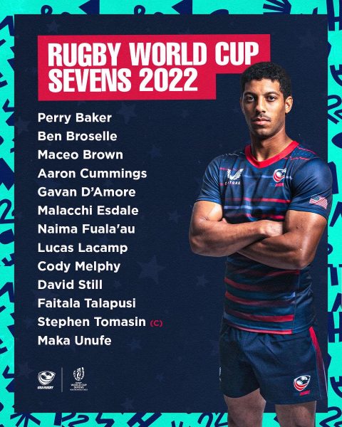 USA Squad for Rugby World Cup. Photo Courtesy/USA