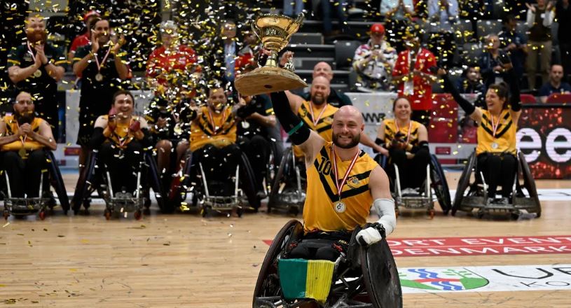 Australia win Wheelchair Rugby World Championship 2022 title (Photo credit: Lars Møller for Parasport Danmark)