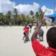 Part of action at the Diani Beach junior 7s Rugby