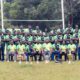 Kabras RFC players during the Kit launch/ Photo Courtesy/ Kabras