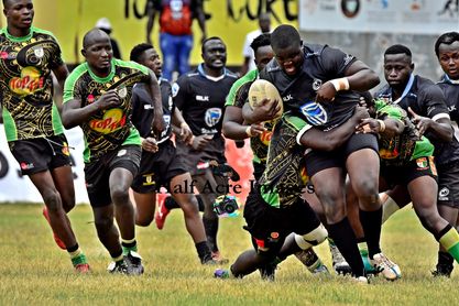 Nakuru RFC vs Mwamba. Photo Courtesy. Denis Acre-half