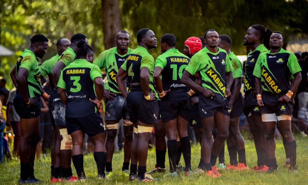 Kabras players in a past clash. Photo Courtesy/ Kabras media