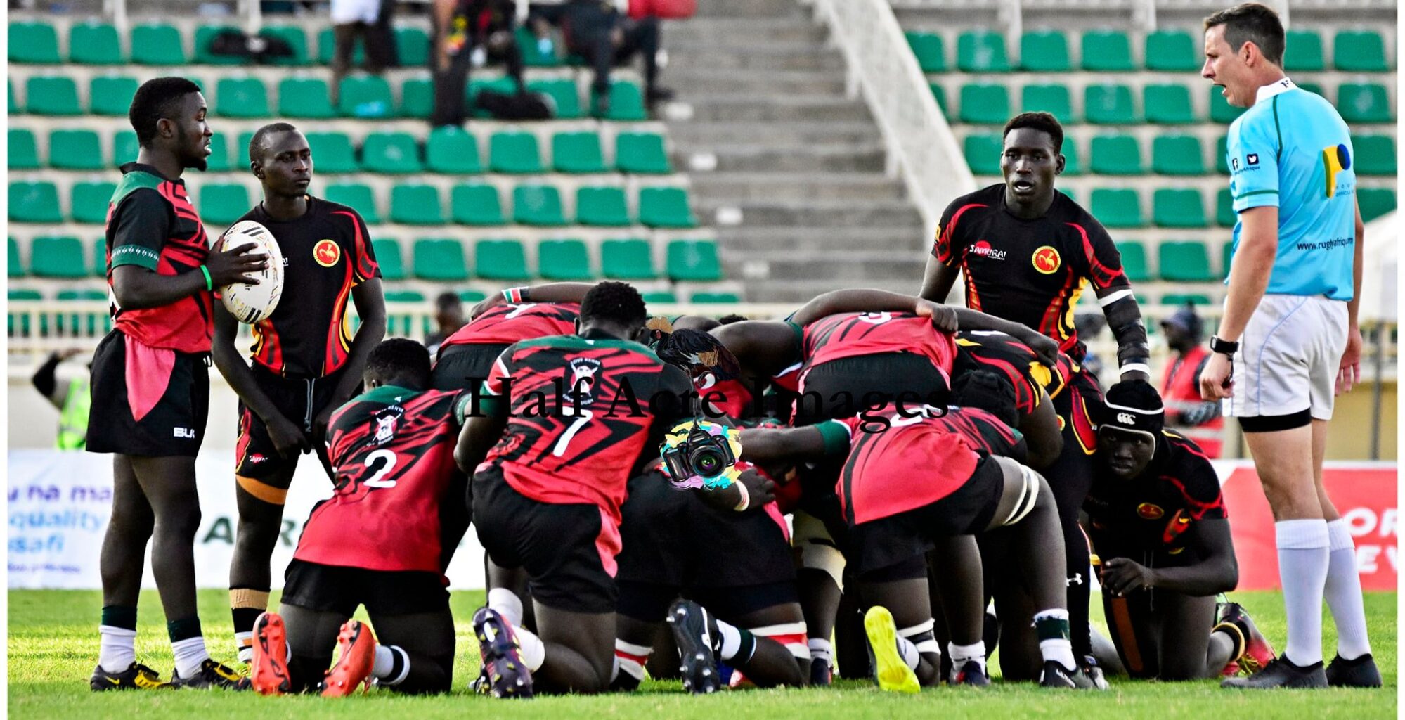 Kenya Under 20 vs Uganda in a past event. Photo Courtesy/Denis Acre-half.