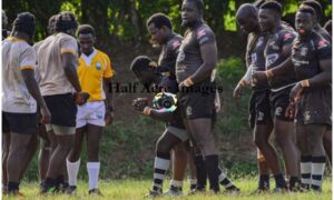 Mwamba players in a past action. Photo Courtesy/Denis Acre-half