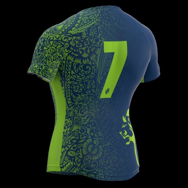 Side view of KCB Rugby home kit. Photo Courtesy/KCB Rugby