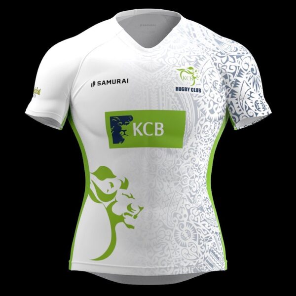 Front view of KCB Rugby away kit. Photo Courtesy/KCB Rugby