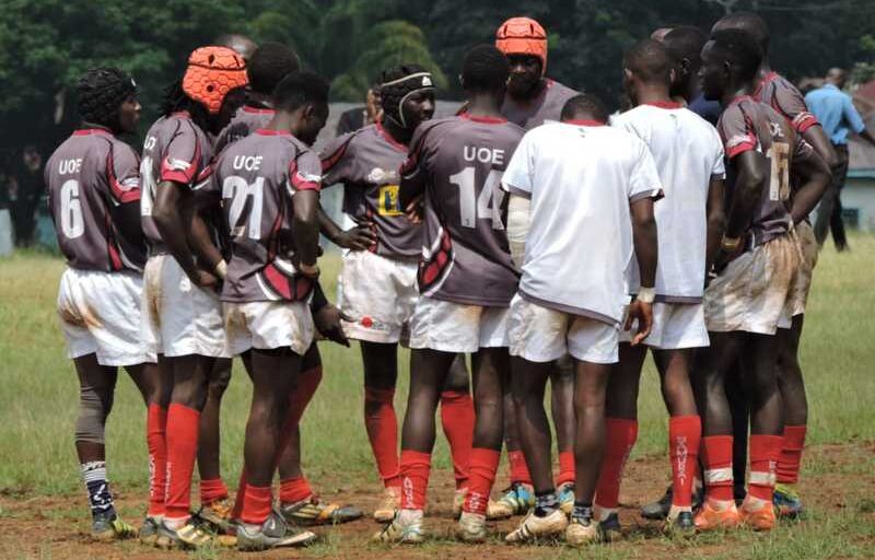 UoE Trojans players in SQUAD in a past event. Photo Courtesy/UoE.