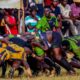 Kabras vs Homeboyz in a scrum-contest. Photo Courtesy/ Joseph Likuyani for Kabras RFC
