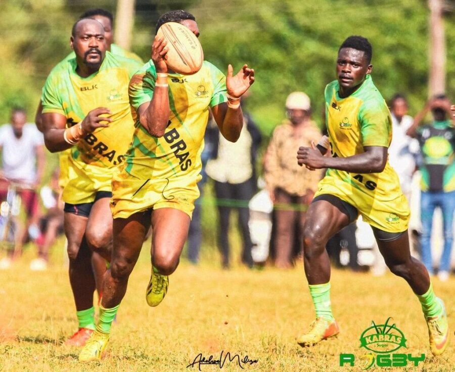 Kabras RFC in an attack. Photo Courtesy/ Adolwa Miliza for Kabras.