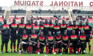 Uganda U20 SQUAD at Nyayo Stadium. Photo Courtesy/Uganda Rugby Union