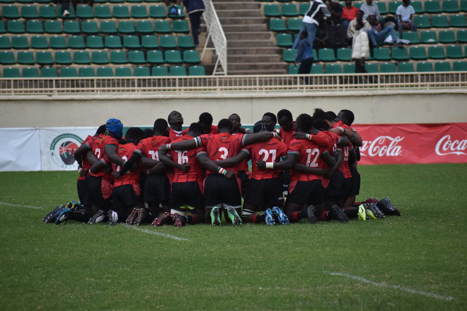 Kenya U20 squad in a Barthes Cup event. Photo Courtesy/KRU