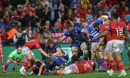 Munster and Stormers in action. Photo Courtesy/Stormers