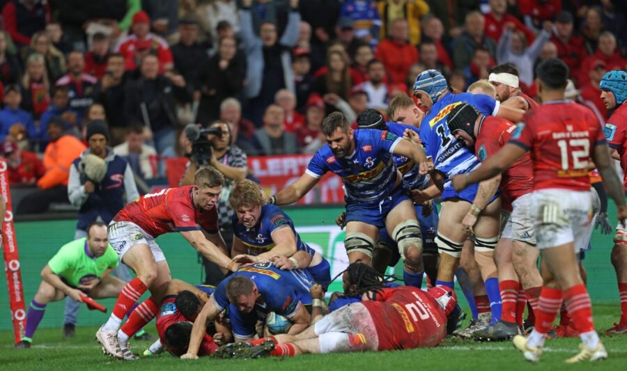 Munster and Stormers in action. Photo Courtesy/Stormers