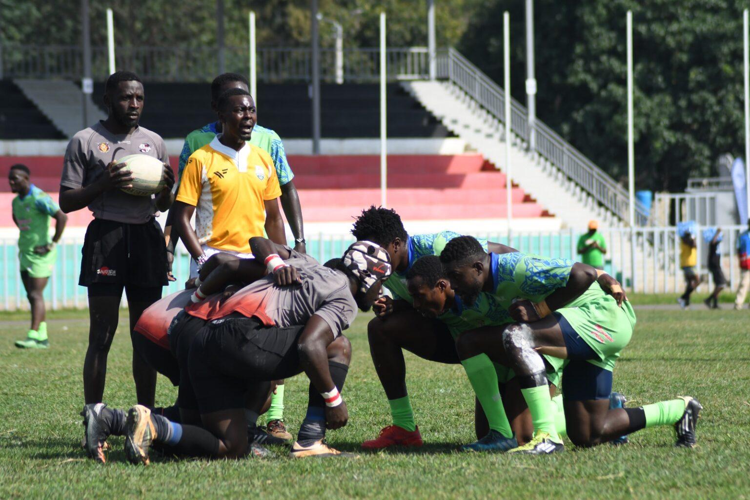 Scrum-contest between Menengai Oilers. PHOTO/Dave Mwaura