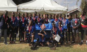 Rift Valley Lakers after winning Futures Cup. Photo/Rift Valley Lakers