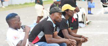 Amon Wamalwa and Paul Murunga on Kenya Harlequin bench. Photo/Brian Mwenje.