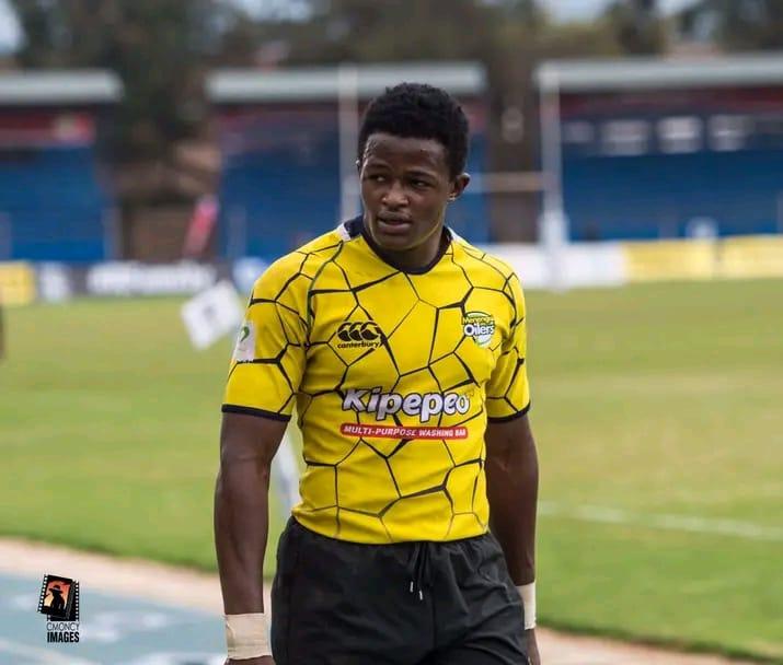 Harold Anduvate during kabeberi 7s. Photo/Cmony Images.