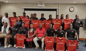 Kenya 7s players. Photo/KRU