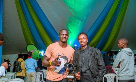 Kenya 7s Kevin Wekesa after receiving VC award. Photo/Prolens.Ke