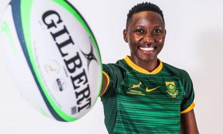 Springbok Women’s Sevens player Sikholiwe ‘Sne’ Mdletshe. Photo/SARU