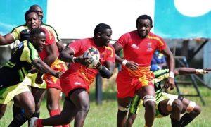 Gabriel Adero in action against Kabras RFC. Photo/kabras RFC