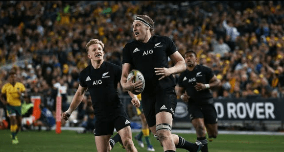 Brodie Retallick races for a try for All Blacks. PHOTO/You Tube