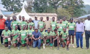 Webuye RFC after winning Webuye 10s. PHOTO/Webuye RFC