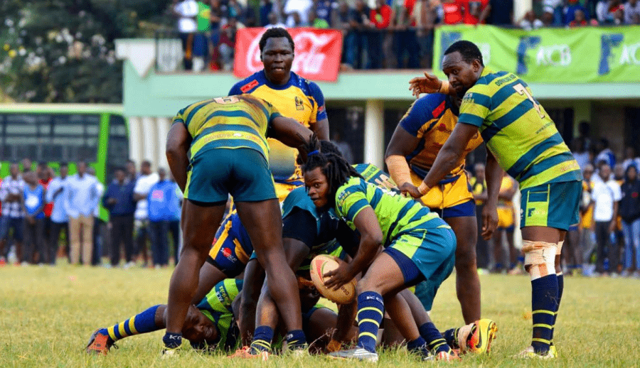 Marlin Mukolwe in action against Homeboyz. PHOTO/KCB Rugby
