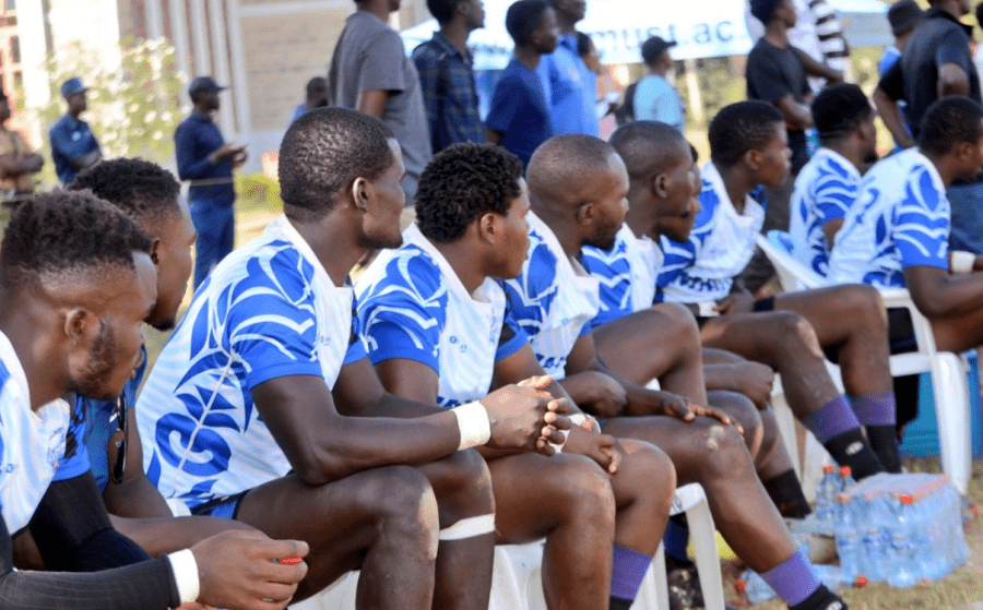 MMUST Rugby players in a past event. PHOTO/MMUST/Twitter
