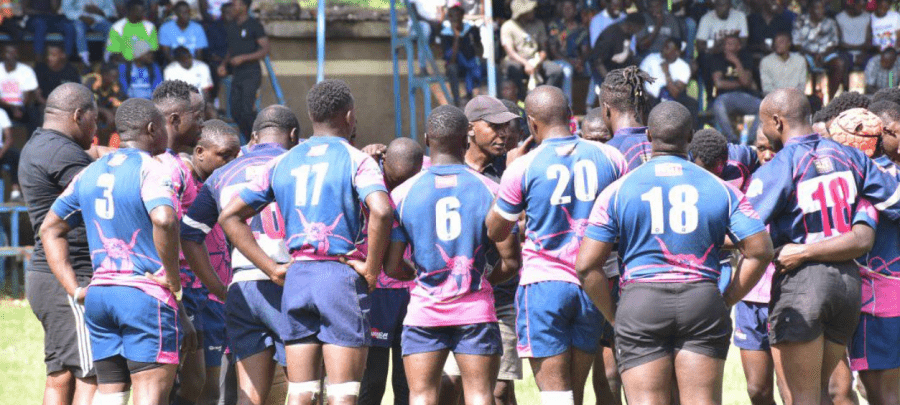 Western Bulls during a halftime break. PHOTO/Western Bulls/Facebook