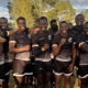 Mwamba RFC players pose for a photo in a past match. PHOTO/Mwamba Rugby