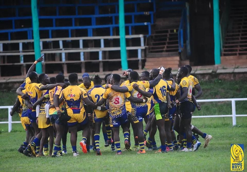 Homeboyz Rugby in a past Kenya Cup match. PHOTO/Homeboyz