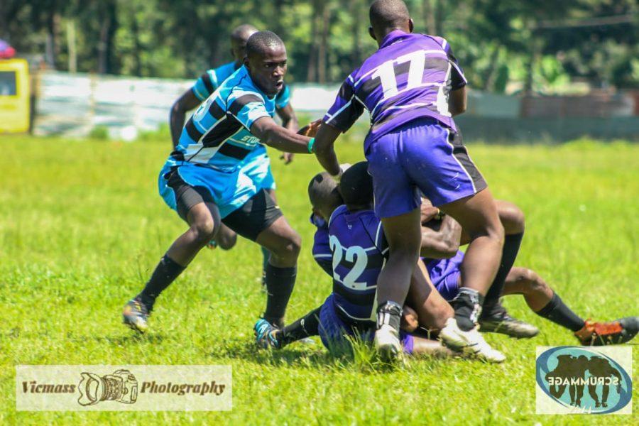 Koyonzo in Scrummage Katch 7s action against St Anthony. PHOTO/Vicmass