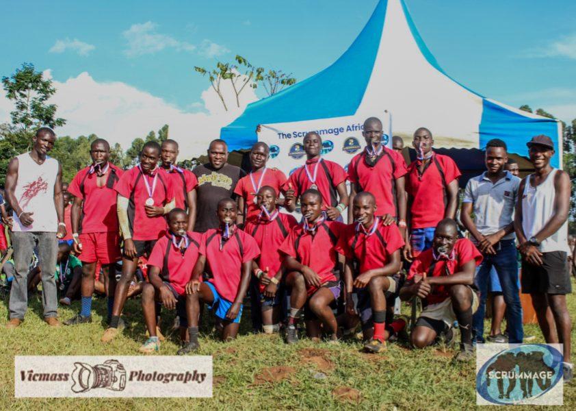 Mukumu Boys players with runners up medals. PHOTO/Vicmass