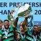 Northampton Saints hoist Premiership title. PHOTO/Northampton/Facebook