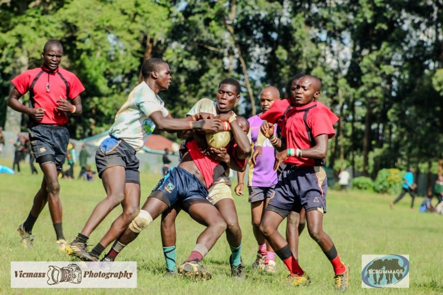 Action Vihiga High and Mukumu Boys. PHOTO/Vicmas