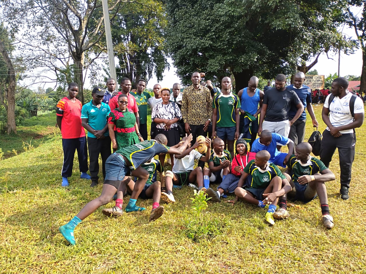 Otieno Oyoo during the Kisumu County 7s games. PHOTO/Otieno Oyoo