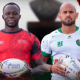Kenya Simbas and Algeria captains. PHOTO/Rugby Afrique