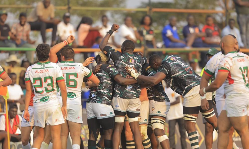 Zimbabwe Sables celebrate winning 2024 Rugby Africa.. PHOTO/Rugby Africa Cup