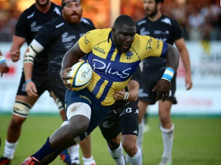 Senegal International Ousmane N’diaye in action. PHOTO/Senegal Rugby Federation/Facebook