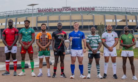 2024 Rugby Africa Cup team captains. PHOTO/Rugby Afrique