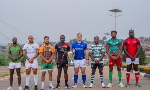 2024 Rugby Africa Cup team captains shoot. PHOTO/Rugby Afrique