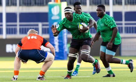 Kenya U20 (Chipu) in action against Netherlands. PHOTO/World Rugby