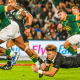 Springboks fullback Aphelele Fassi races in the All Blacks match. PHOTO/@Springboks/X