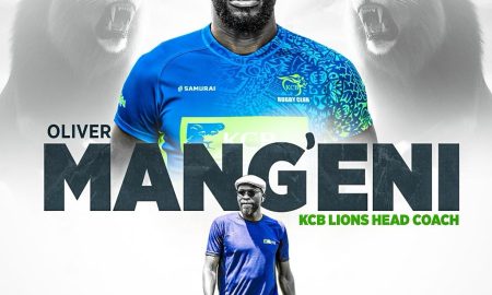 Oliver Mang'eni named KCB Rugby new head coach. PHOTO/KCB Rugby
