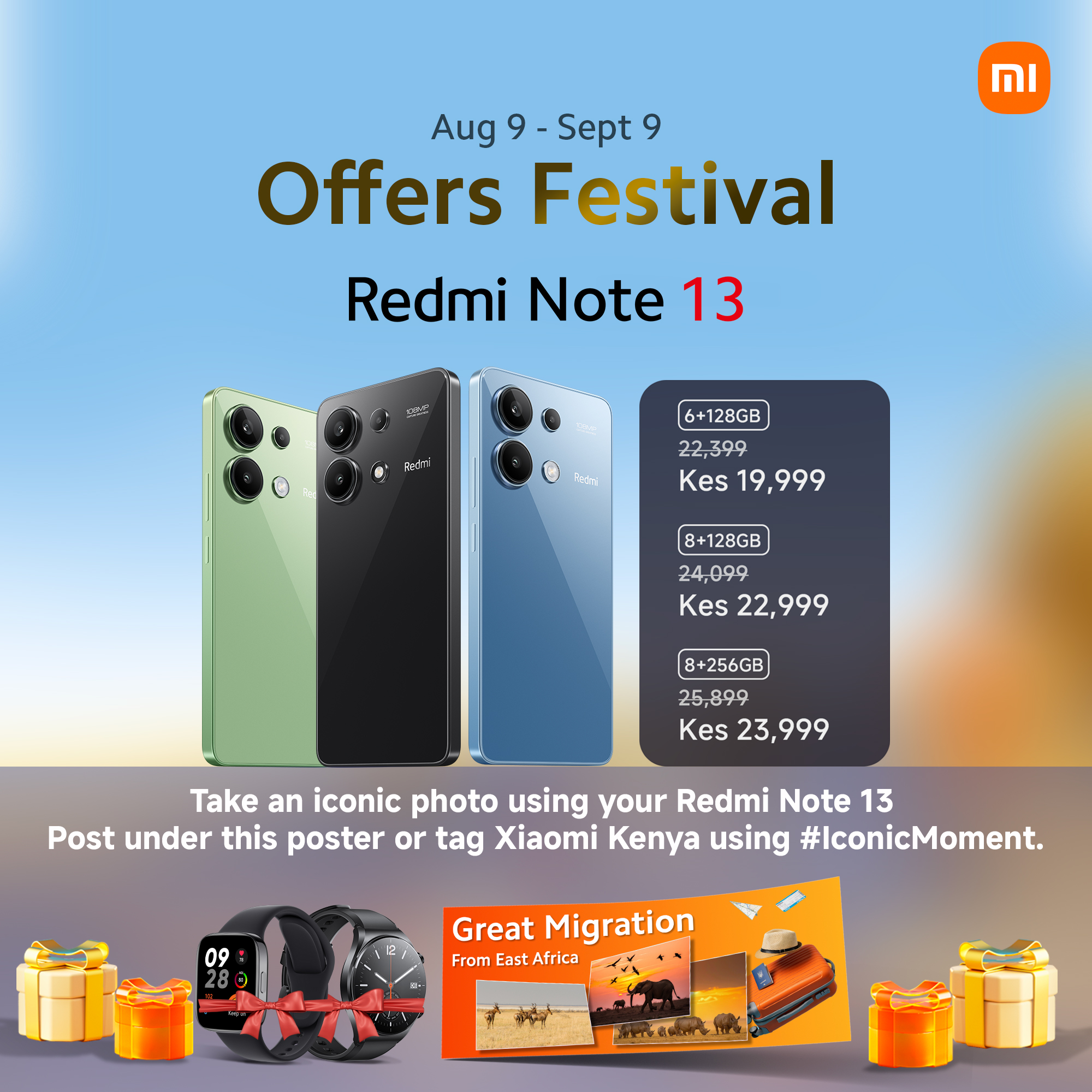 Redmi Note 13 Series Offers Festival 2024. PHOTO/Xiaomi