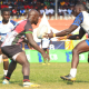 MMUST Rugby attack against Kabras RFC. PHOTO/Brian Mwenje